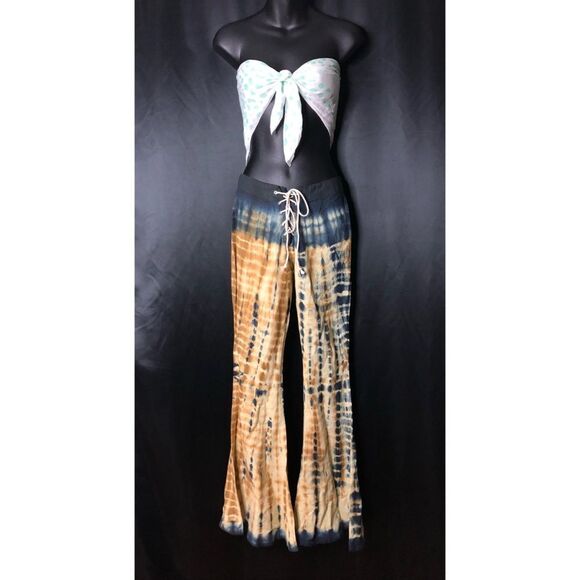 Free People x Lenni Jimi Tie Dye Flare Pants - Picture 8 of 11